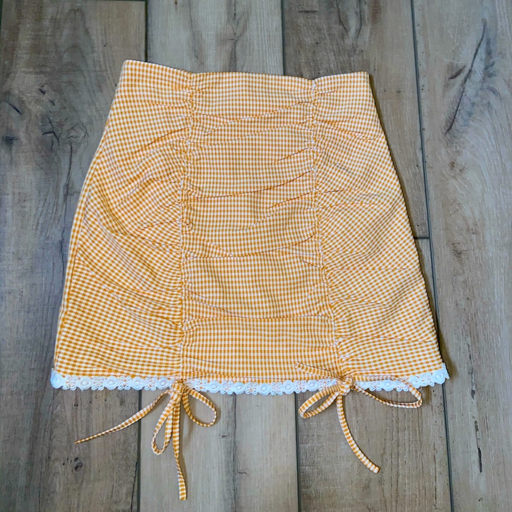 Princess Poly gingham skirt